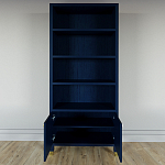 Книжный Стеллаж Elsa Dreams Blue с задней стенкой варинант исполнения - 4 | Loft Concept в Перми