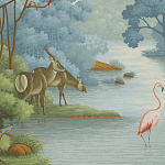 Обои ручная роспись African Savannah Eden варинант исполнения - 1 | Loft Concept в Перми