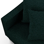 Мебельная ткань Шенилл темно-зеленый цвет 138 см T4-36 варинант исполнения - 3 | Loft Concept в Перми