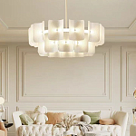 Люстра круглая двухъярусная Chandelier Constant варинант исполнения - 1 | Loft Concept в Перми