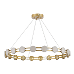 Люстра кольцевая с круглыми светодиодными источниками света Maxine Light варинант исполнения - 8 | Loft Concept в Перми