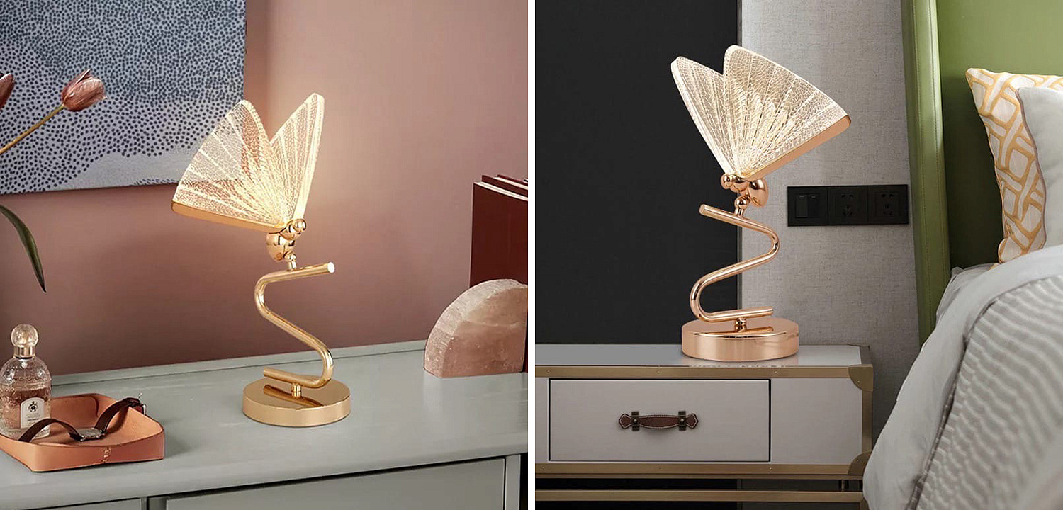 Ночник с Бабочкой Butterfly Table Lamp A Ночник с Бабочкой Butterfly Table Lamp A - Loft-Concept в Перми
