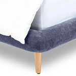 Кровать с мягким изголовьем Palmer Bed варинант исполнения - 13 | Loft Concept в Перми