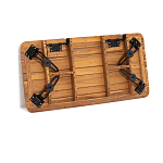 Двухместный диван из акации без подлоконтиков Amra варинант исполнения - 4 | Loft Concept в Перми