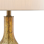 Настольная лампа с тканевым абажуром в форме цилиндра Thin Neck варинант исполнения - 1 | Loft Concept в Перми