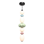 Подвесной светильник фигурный с керамическими элементами 32W LED Fragrant Light варинант исполнения - 1 | Loft Concept в Перми