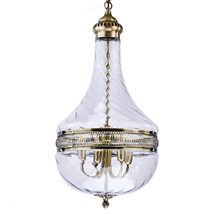 Люстра Capitol Hill Glass Pendant 40 Nickel