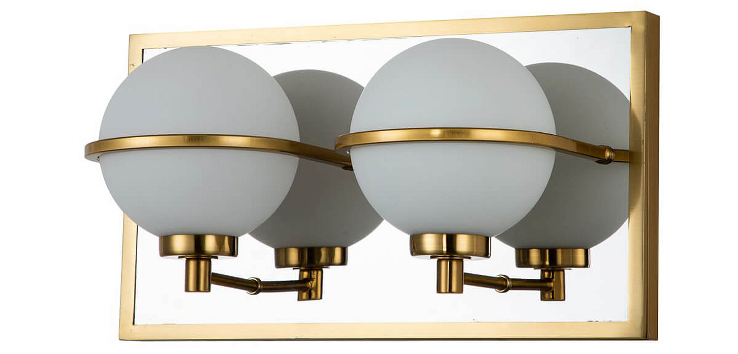 Бра Two Balls Reflection Wall Lamp Бра Two Balls Reflection Wall Lamp - Loft-Concept в Перми