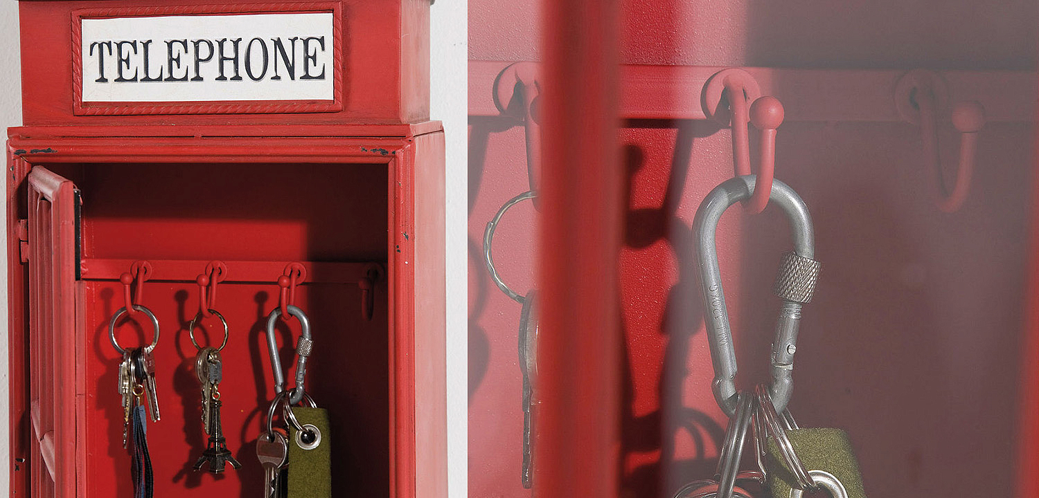 Ключница Red Telephone Box - Loft-Concept в Перми