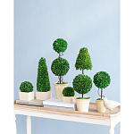 Декоративный искусственное растение Single boxwood варинант исполнения - 10 | Loft Concept в Перми