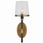 Бра настенное с прозрачным стеклянным абажуром Simple Pure Form варинант исполнения - 2 | Loft Concept в Перми