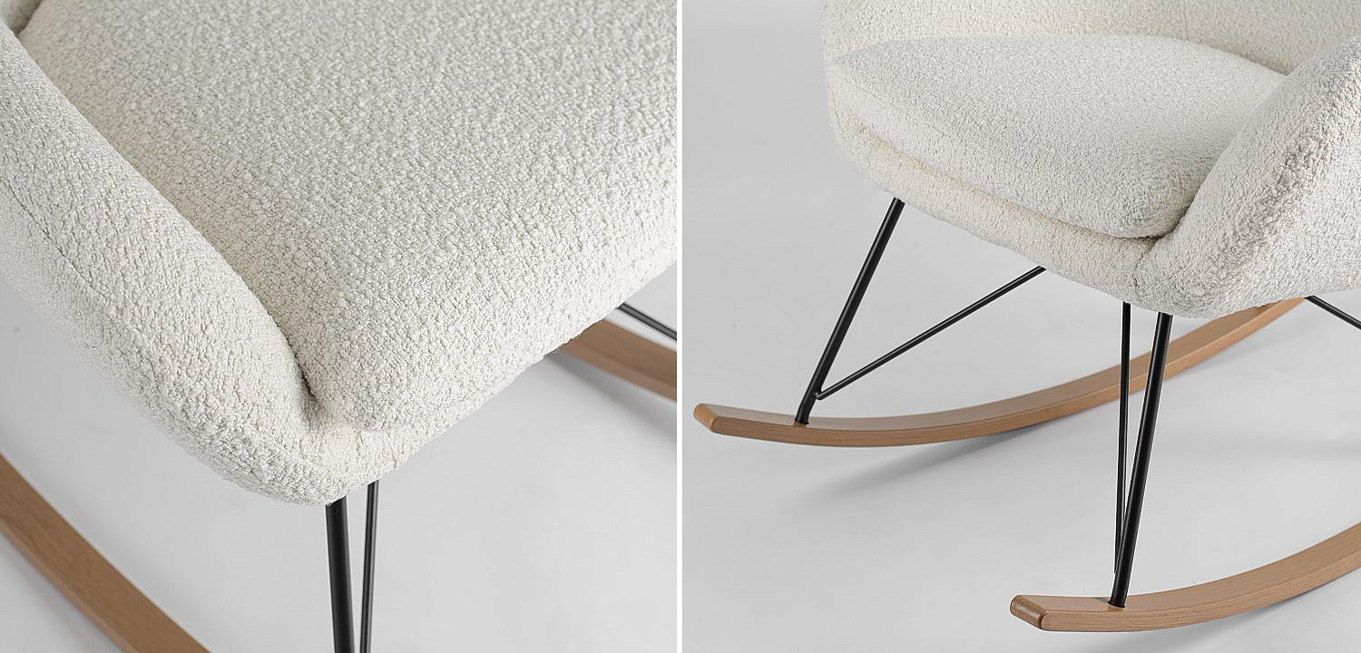 Rocking chair DORIA Кресло-Качалка Rocking chair DORIA Кресло-Качалка - Loft-Concept в Перми