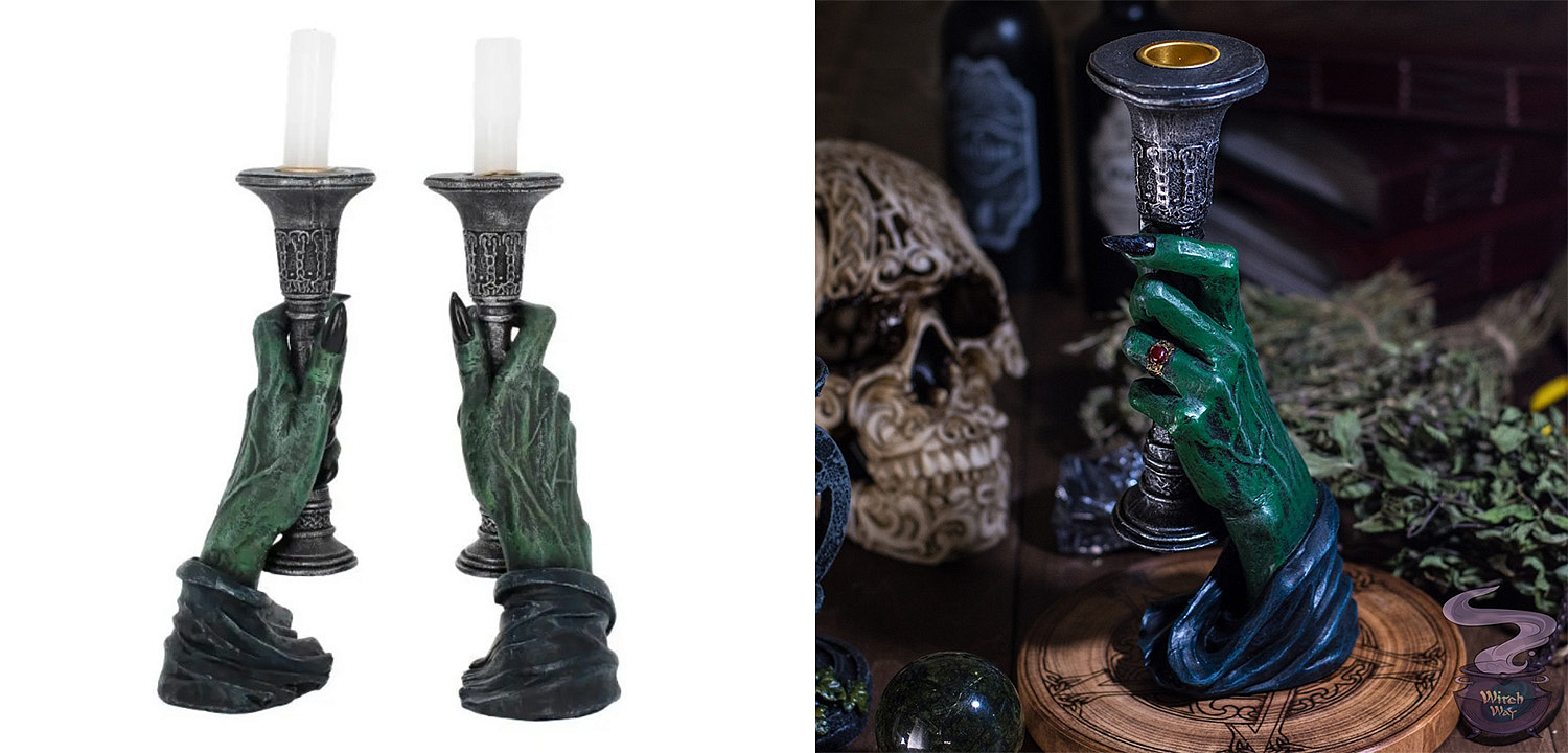 Набор подсвечников Witch Hands Набор подсвечников Witch Hands - Loft-Concept в Перми