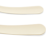 Вешалка настенная с 4-мя бежевыми крючками из пластика Curves Hangers варинант исполнения - 3 | Loft Concept в Перми