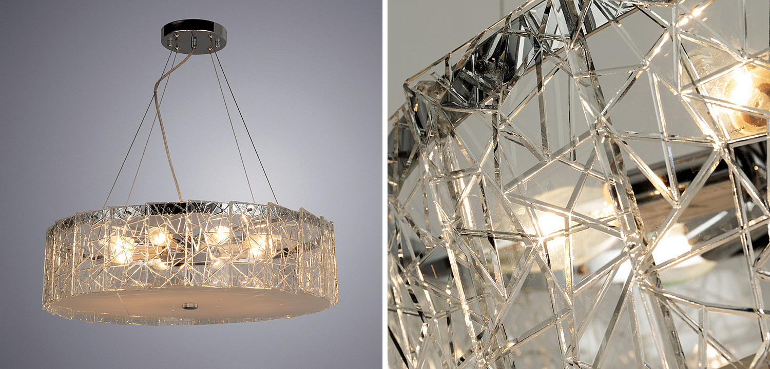 Люстра Alvaro Crystal Round Chandelier Люстра Alvaro Crystal Round Chandelier - Loft-Concept в Перми