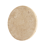 Бра с круглым плафоном из травертина Shaw Marble Lighting варинант исполнения - 1 | Loft Concept в Перми