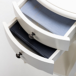 Белая тумба на фигурных ножках Shelby варинант исполнения - 6 | Loft Concept в Перми