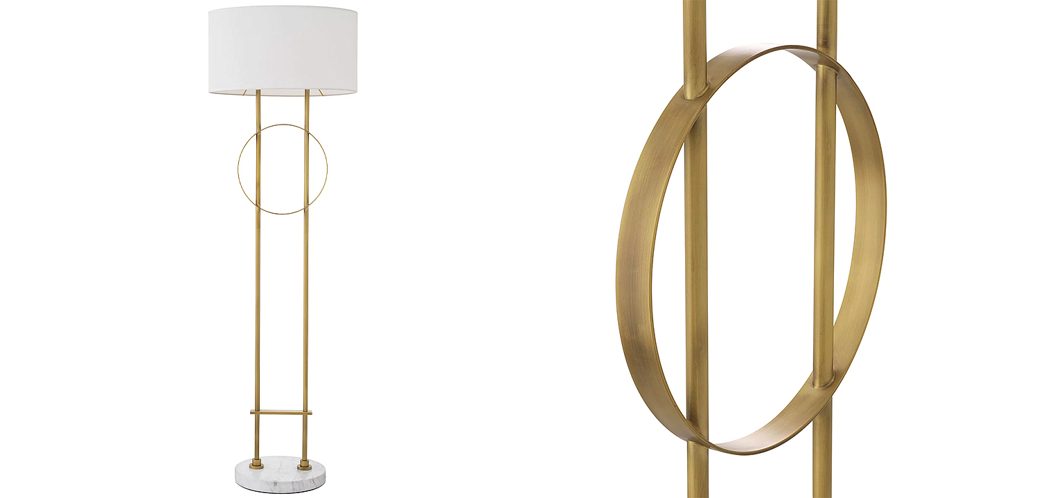 Торшер Eichholtz Floor Lamp Kaiser Торшер Eichholtz Floor Lamp Kaiser - Loft-Concept в Перми