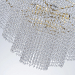 Люстра многоярусная с каскадами кристаллов Crystal Rains варинант исполнения - 7 | Loft Concept в Перми