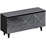 Длинная тумба с зеркальным декором Arden Cabinet варинант исполнения - 3 | Loft Concept в Перми