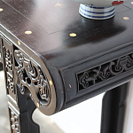 Черная резная консоль в Китайском стиле из массива Black Dragon Console варинант исполнения - 4 | Loft Concept в Перми