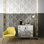 Гипсовая 3D Панель M-22 варинант исполнения - 1 | Loft Concept в Перми