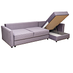 Диван трехместный раскладной Giorgio Sofa серый варинант исполнения - 3 | Loft Concept в Перми