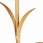 Бра с золотым каркасом в виде стебля с листьями Inspired by Nature  варинант исполнения - 1 | Loft Concept в Перми