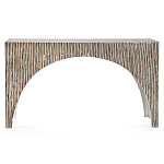 Консоль Дизайнерская Hasle Bone Inlay Console Beige варинант исполнения - 4 | Loft Concept в Перми