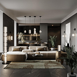 Подвесной светильник с прозрачным плафоном Jarrty 16 см варинант исполнения - 6 | Loft Concept в Перми