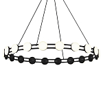 Люстра кольцевая с круглыми светодиодными источниками света Maxine Light варинант исполнения - 2 | Loft Concept в Перми