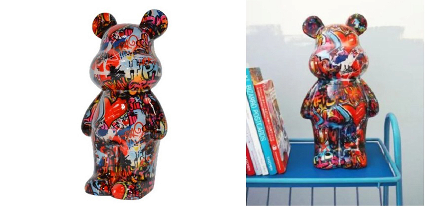 Статуэтка Graffiti Bear red Статуэтка Graffiti Bear red - Loft-Concept в Перми