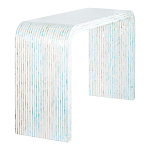 Консоль с инкрустацией Dominic Blue варинант исполнения - 1 | Loft Concept в Перми