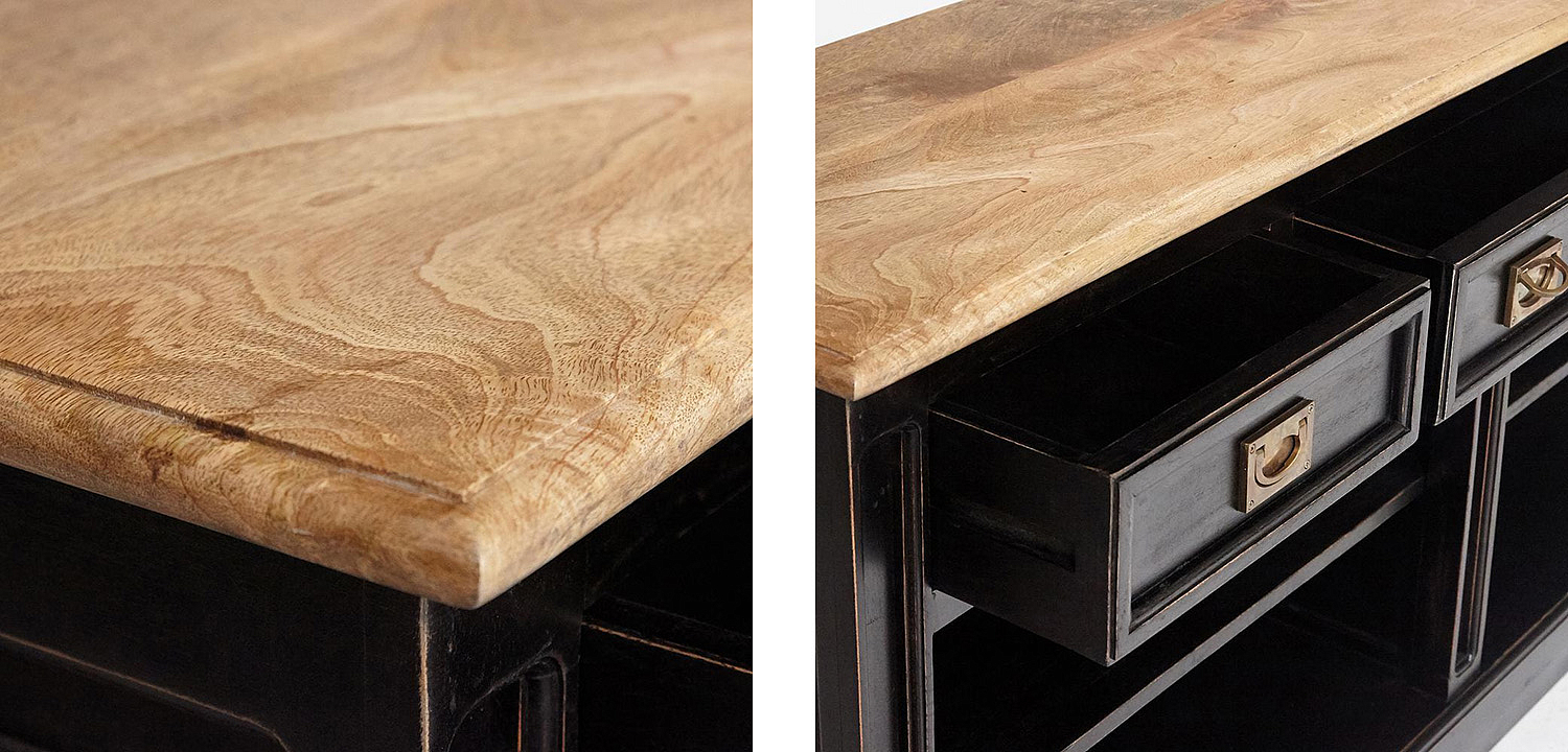 Комод с 3-мя ящиками Provence Sylvie stand Комод с 3-мя ящиками Provence Sylvie stand - Loft-Concept в Перми