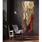 Тканый вручную абстрактный гобелен Коралловый риф Coral reef варинант исполнения - 3 | Loft Concept в Перми