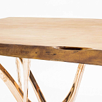 Обеденный стол прямоугольный с фигурными ножками G-table варинант исполнения - 1 | Loft Concept в Перми