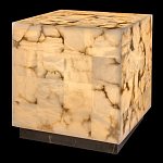 Торшер прямоугольный из натурального камня Calcite Geometry варинант исполнения - 1 | Loft Concept в Перми