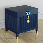 Сундук Eye Elsa Dreams Blue варинант исполнения - 1 | Loft Concept в Перми
