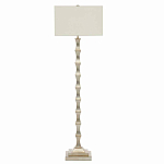 Торшер с фактурным каркасом и прямоугольным тканевым абажуром Shiye and Simplicity варинант исполнения - 1 | Loft Concept в Перми