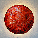 Светильник настенный «Красная Планета» варинант исполнения - 2 | Loft Concept в Перми