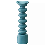 Подсвечник фигурный голубой Bright Accent 33 см варинант исполнения - 1 | Loft Concept в Перми