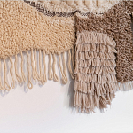 Тканый вручную монументальный настенный гобелен Earth Flow варинант исполнения - 3 | Loft Concept в Перми