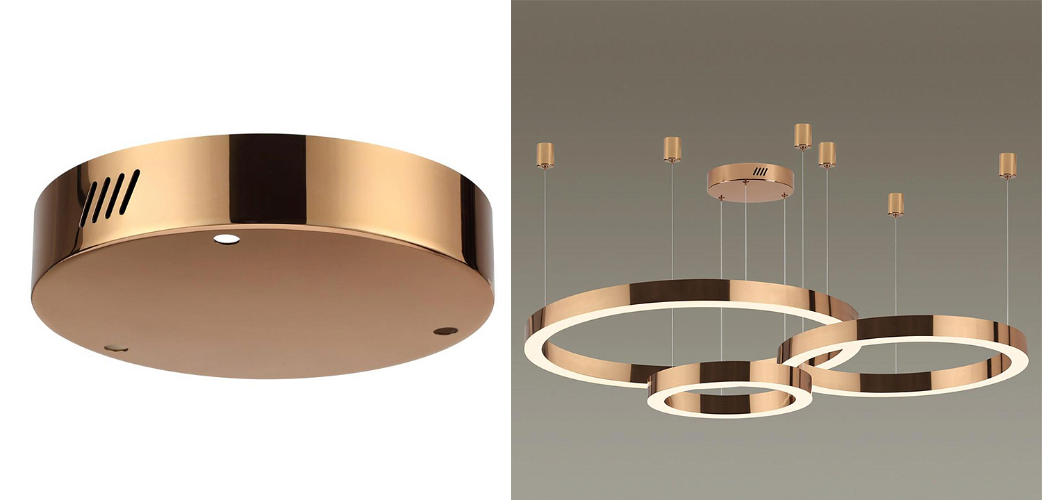 Основание для светильника Ring Horizontal Bronze 20 Основание для светильника Ring Horizontal Bronze 20 - Loft-Concept в Перми