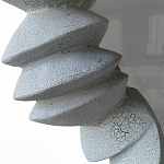 Дизайнерское зеркало Ocean Mirror голубой цвет природные формы  варинант исполнения - 1 | Loft Concept в Перми