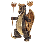 Подсвечник Дракон Dragon with Two Candlesticks варинант исполнения - 2 | Loft Concept в Перми