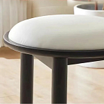 Дизайнерский стул из массива дерева с круглой спинкой Infinitude варинант исполнения - 2 | Loft Concept в Перми