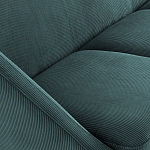 Трехместный диван с обивкой из велюра Belanger Sofa варинант исполнения - 4 | Loft Concept в Перми