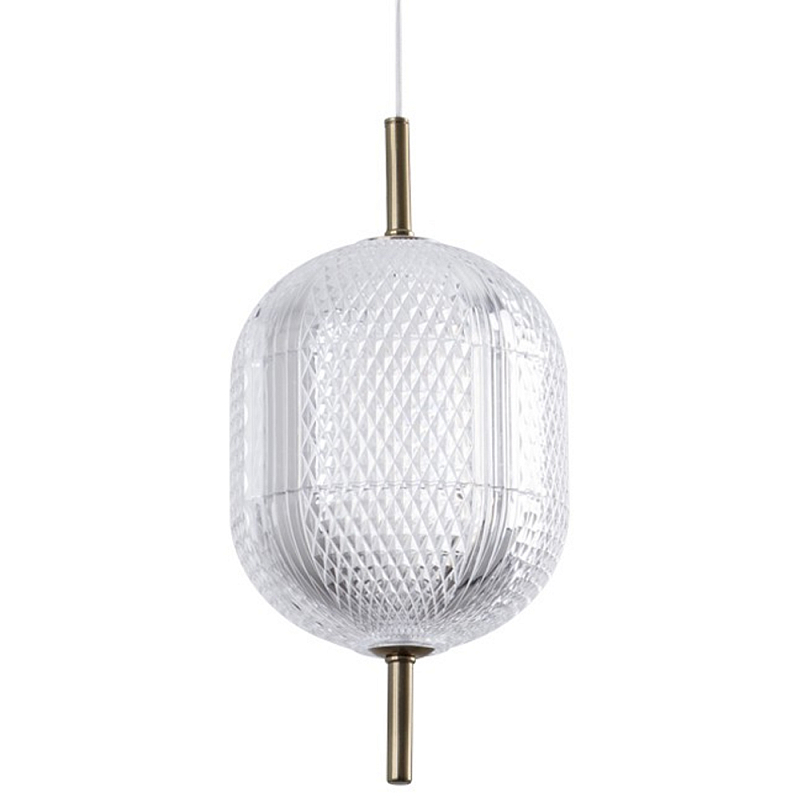 Подвесной светильник Cuthbert Hanging Lamp M Латунь Прозрачный Подвесной светильник Cuthbert Hanging Lamp M Латунь Прозрачный в Перми | Loft Concept