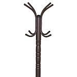 Вешалка напольная коричневая с 4-мя металлическими крючками Noble Branches варинант исполнения - 2 | Loft Concept в Перми