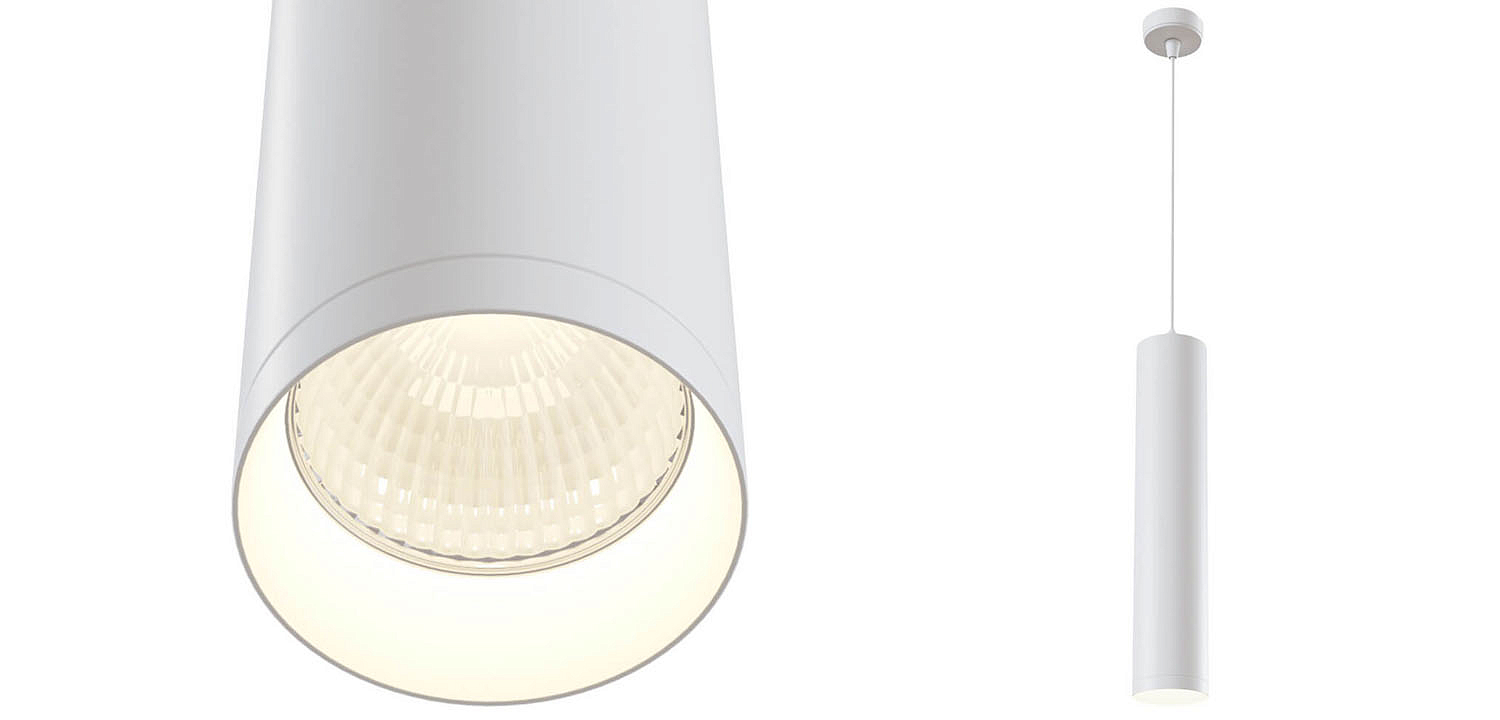 Подвесной светильник Trumpet tube white 30 - Loft-Concept в Перми